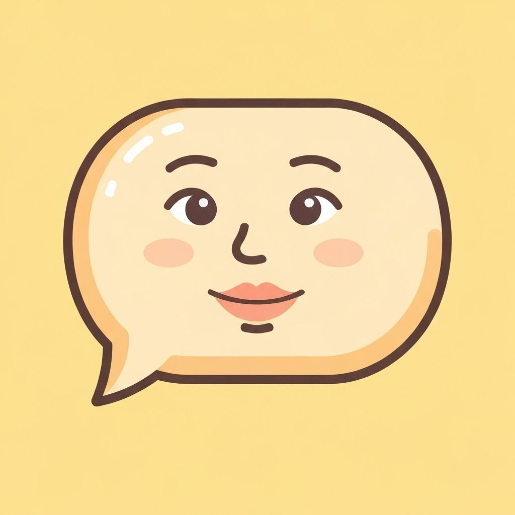 Chat bubble with heart icon